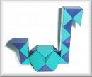 Алгоритм змейки рубика, как сложить змейку рубика